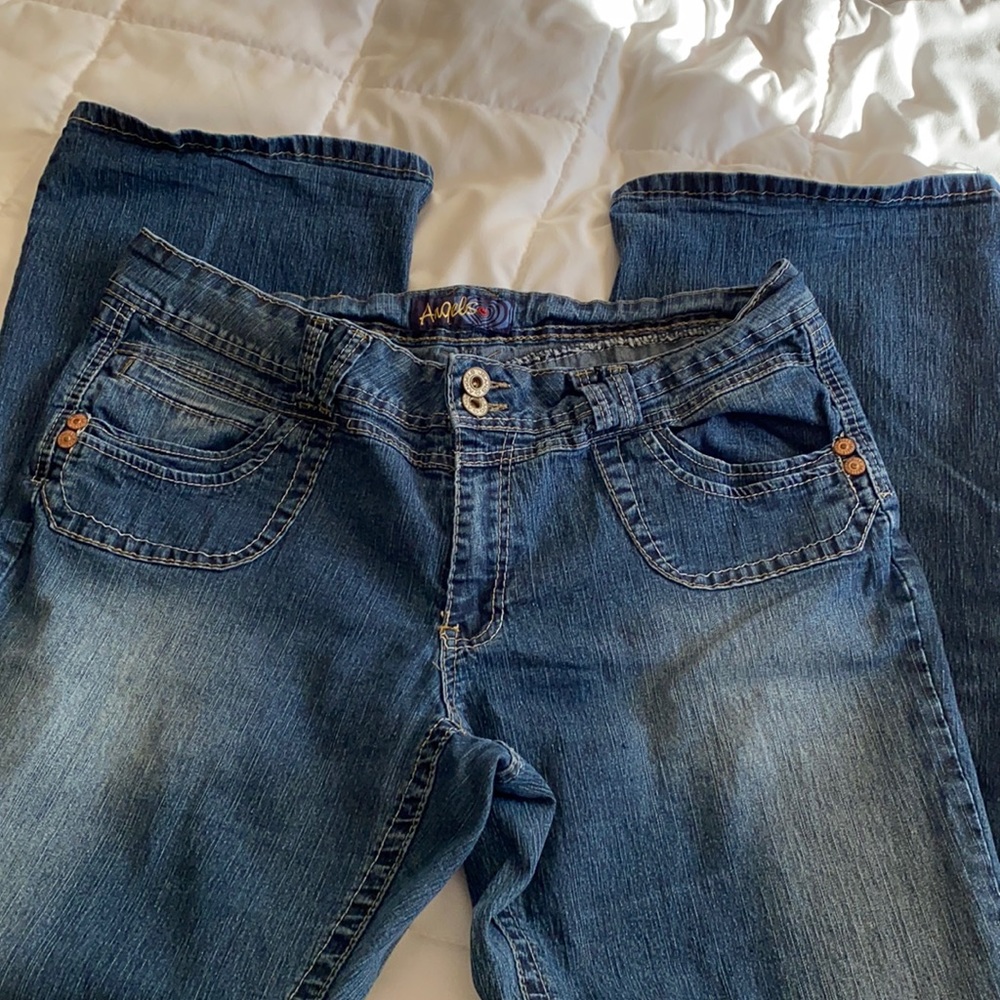 Angels blue jeans